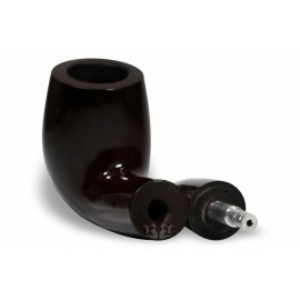 Cachimbo Bertoldi Elite Mogno Filtro Permanente Peça Única